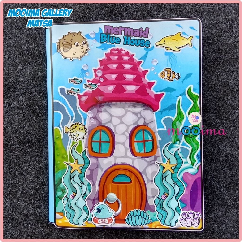 toca boca pink mermaid house/quiet book toca boca series pink mermaid part 99