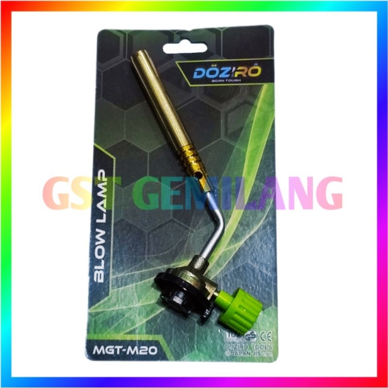GAS TORCH DOZIRO/ISO MANUAL