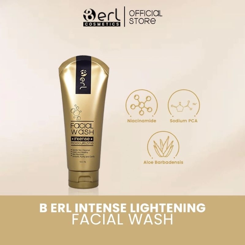 B Erl Cosmetics Intense Facial Wash | B Erl Cosmetics | Gazed Skin