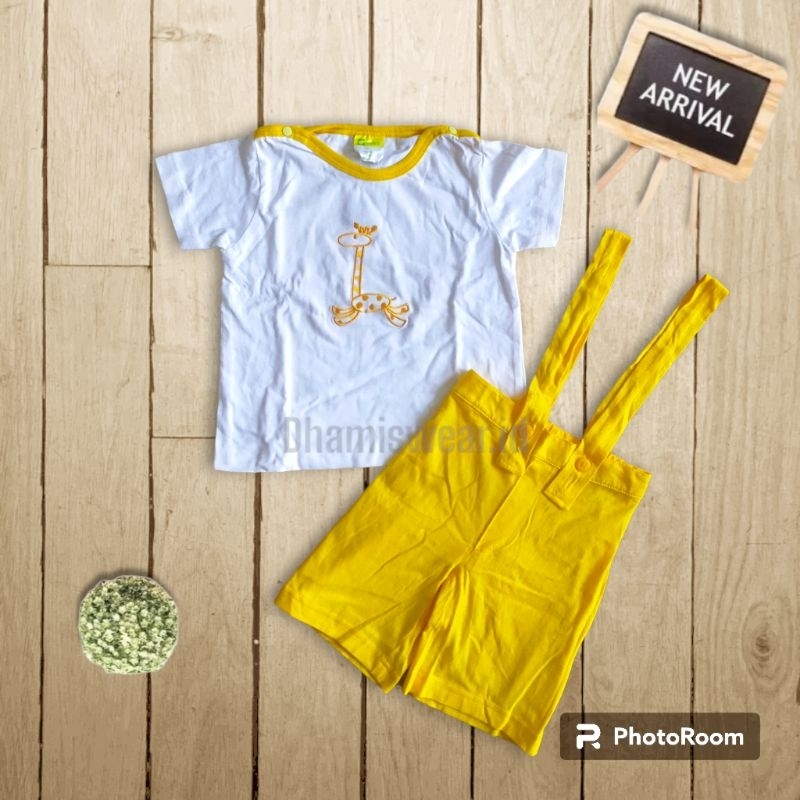 Setelan Overall Anak Giraffe Eyka Baby