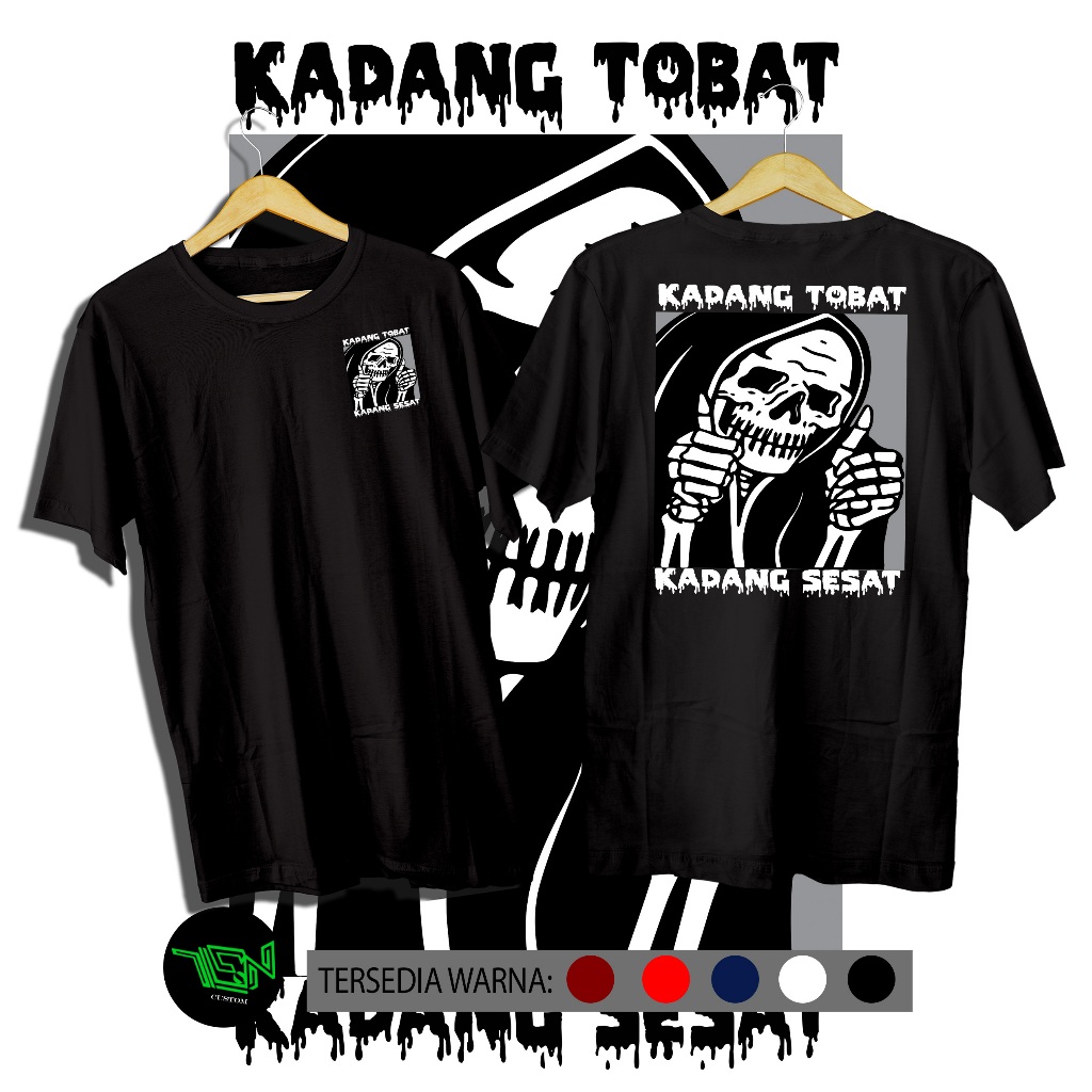 COD DISTRO KADANG TOBAT KADANG SESAT  KAOS BAND OVERSIZE COMBED 30S DTF PRINT HIGH QUALITY DISTRO PR