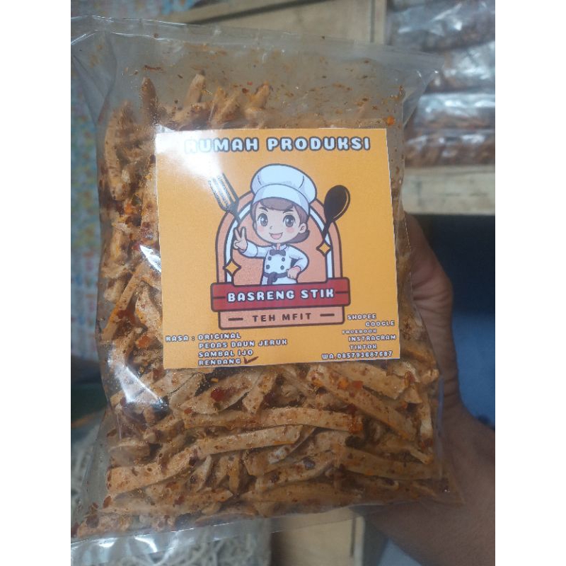 

basreng stik pedas daun jeruk 500 GR