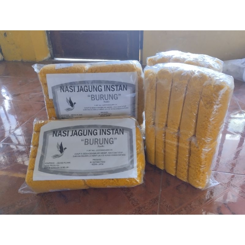 

Nasi jagung ampok instans cap BURUNG feniks cocok untuk diet