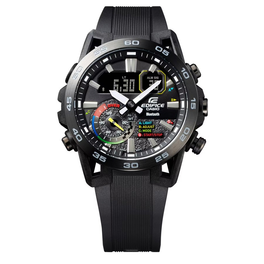 Casio EDIFICE ECB-40MP-1ADF Jam Tangan Pria Bluetooth