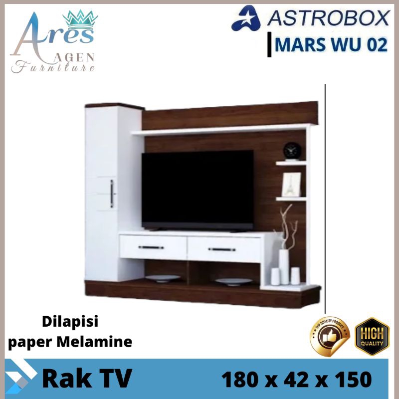 Bufet Tv Minimalis modern / meja TV Astrobox Mars WU 02 / Buffet sekat Termurah Terlaris