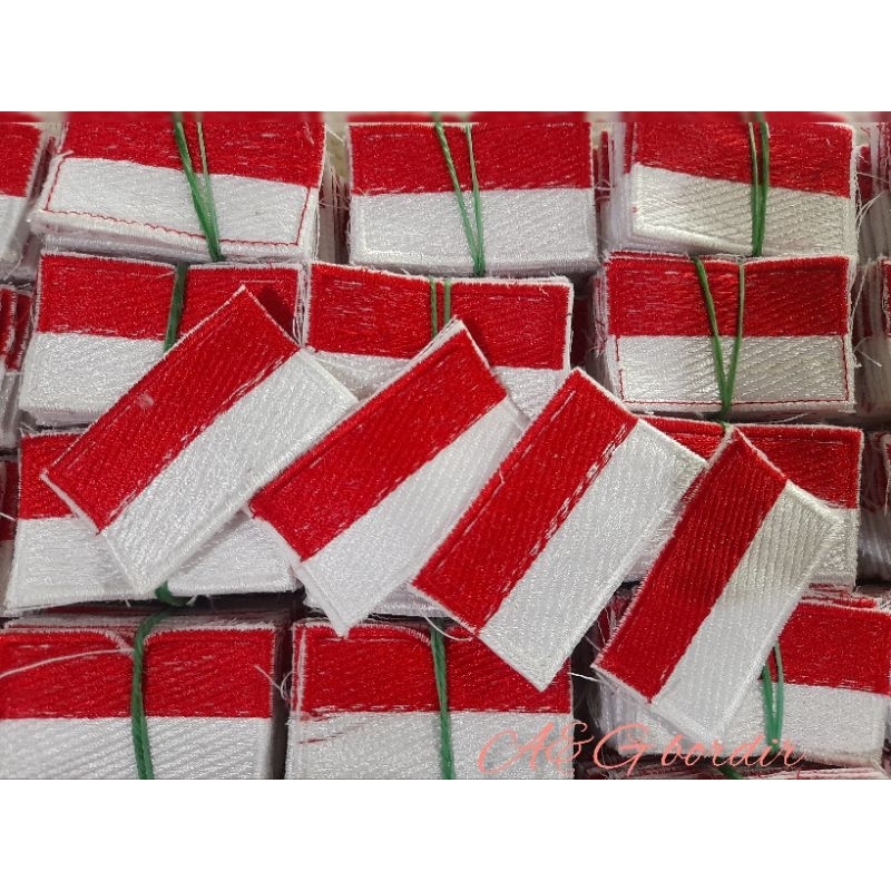 Atribut bendera/emlem bordir/bordir logo,bendera