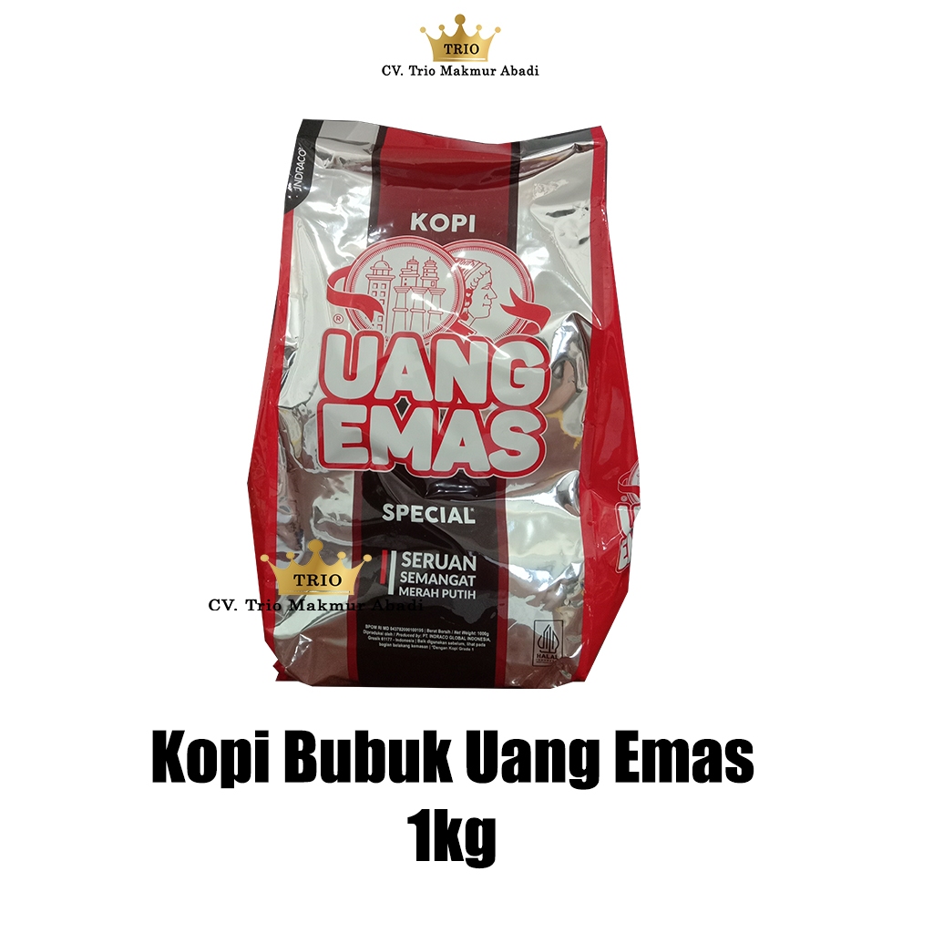 

Kopi Bubuk Uang Emas 1kg (Grosir)