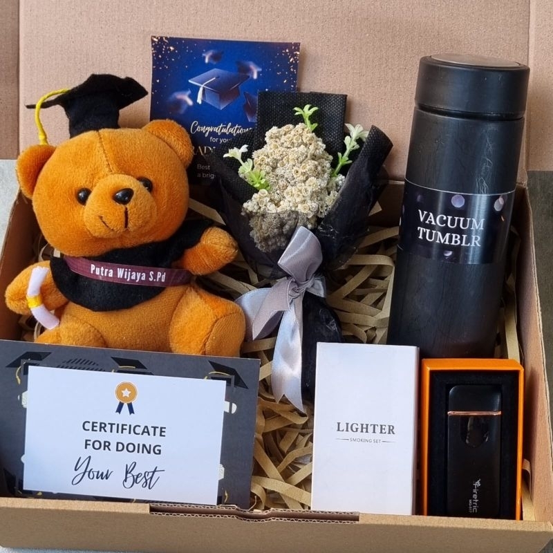 Kado Wisuda Cowok / Hadiah Wisuda Cowok / Hampers Graduation