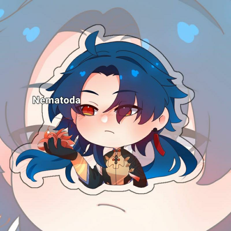 Gantungan Kunci Honkai Star Rail Blade - Keychain Honkai Star Rail