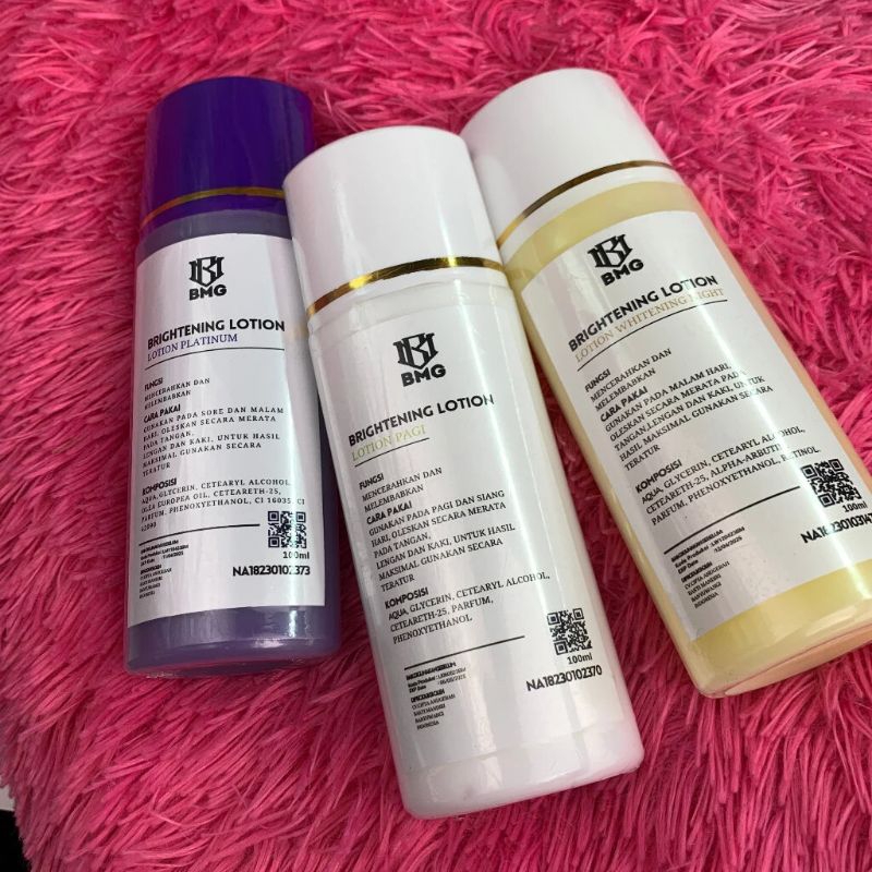 HB PEMUTIH BADAN BPOM BMG satu paket isi 3