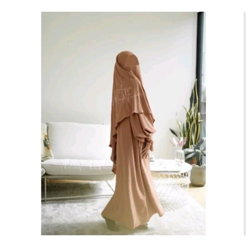 aqsamodestwear cantik abaya (bukan sofni atau bellaluna)