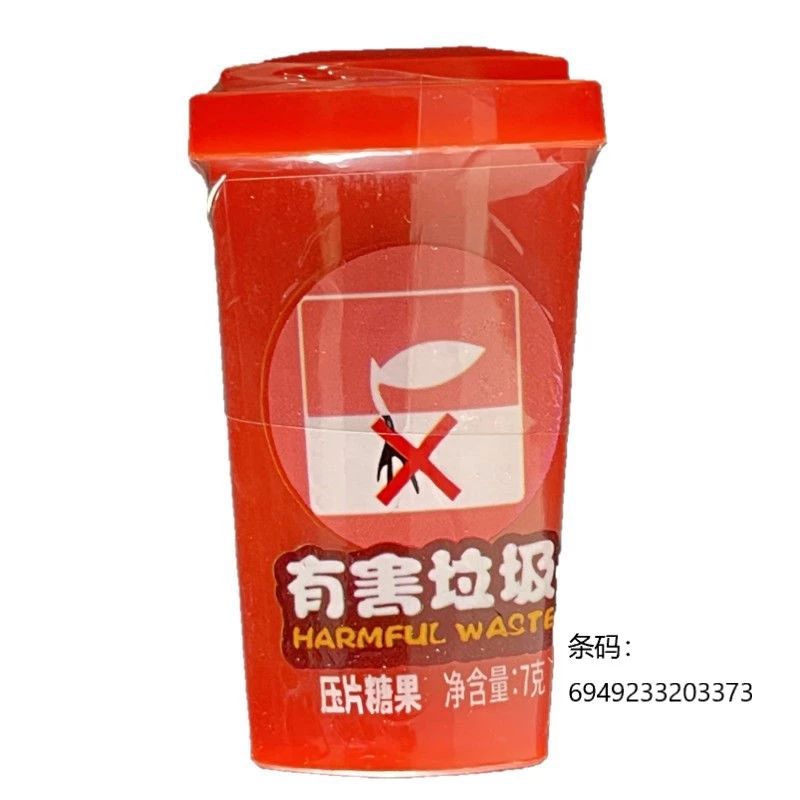 

perman rasa soda tong sampah mini/tong sampah miniatur lucu