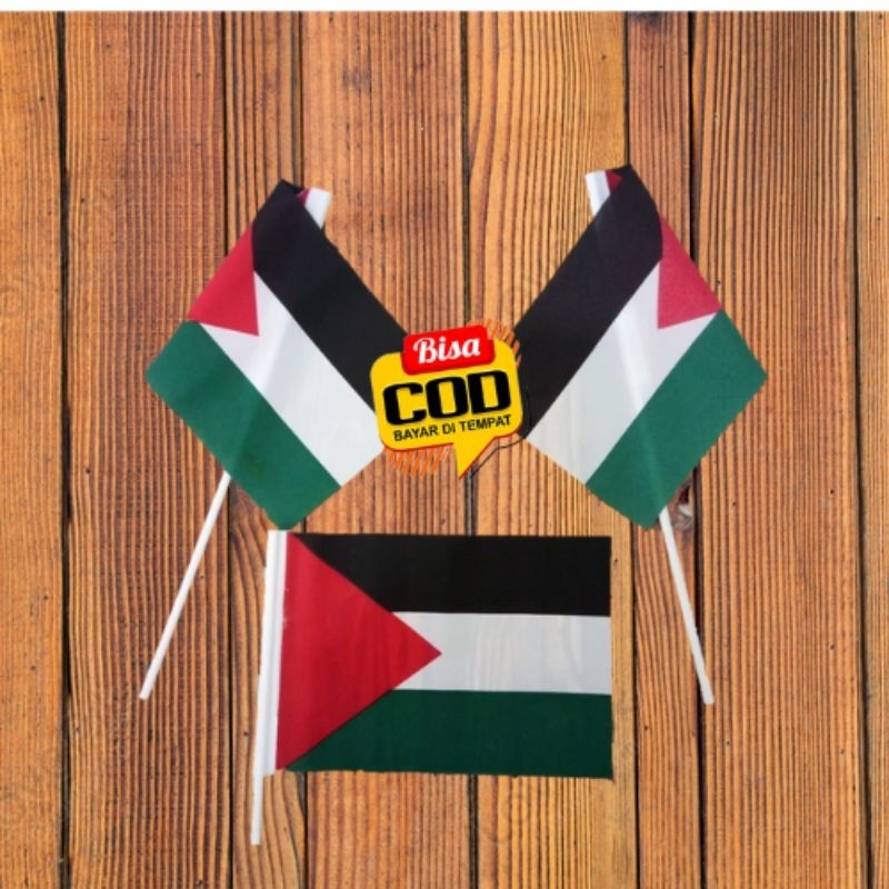 bendera palestina(bendera tangan)