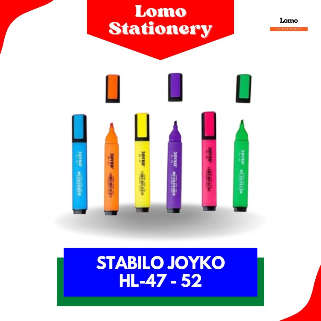

Highlighter Penanda Berwarna Kertas Joyko