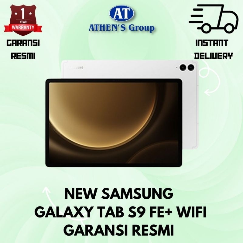 NEW SAMSUNG GALAXY TAB S9 FE PLUS WIFI GARANSI RESMI