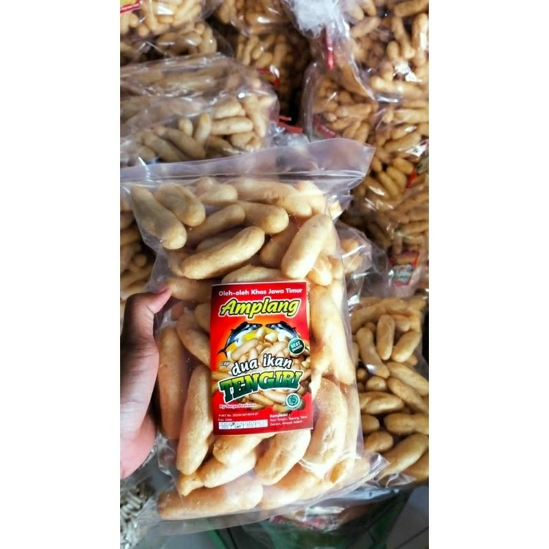 

krupuk amplang/kerupuk tengiri 500grm