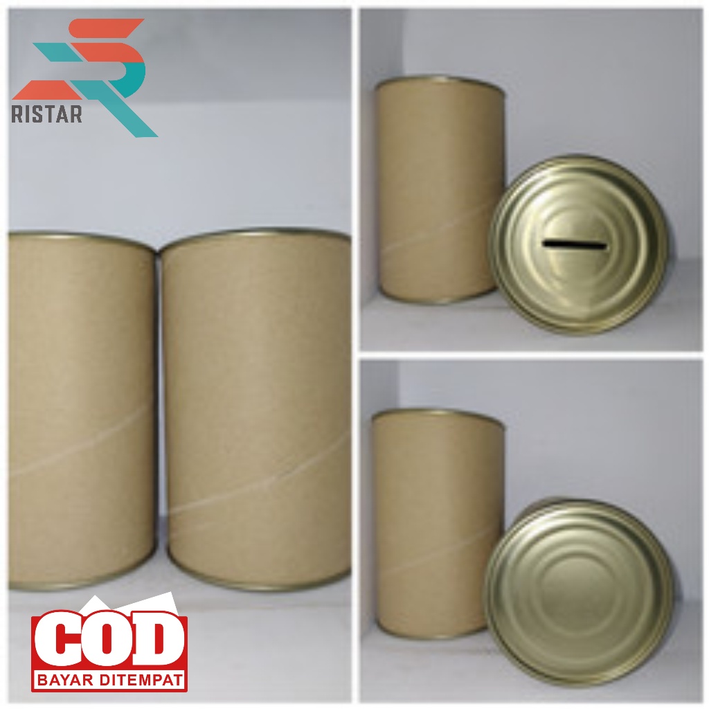 Celengan Kaleng & Papertube Polos