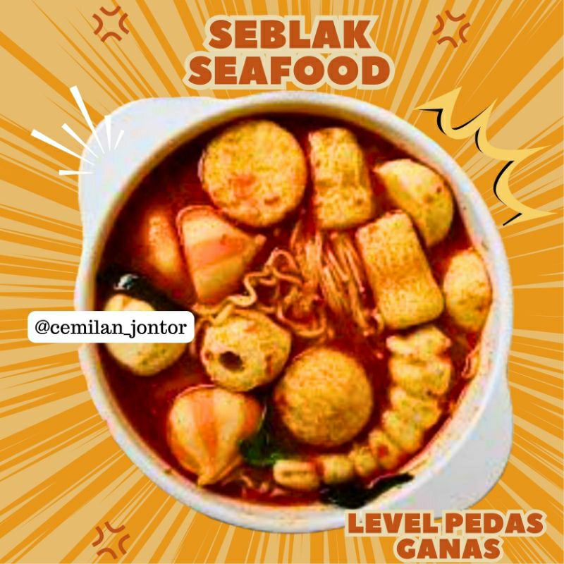 SEBLAK INSTAN SEAFOOD KOMPLIT / SEBLAK JELETOT