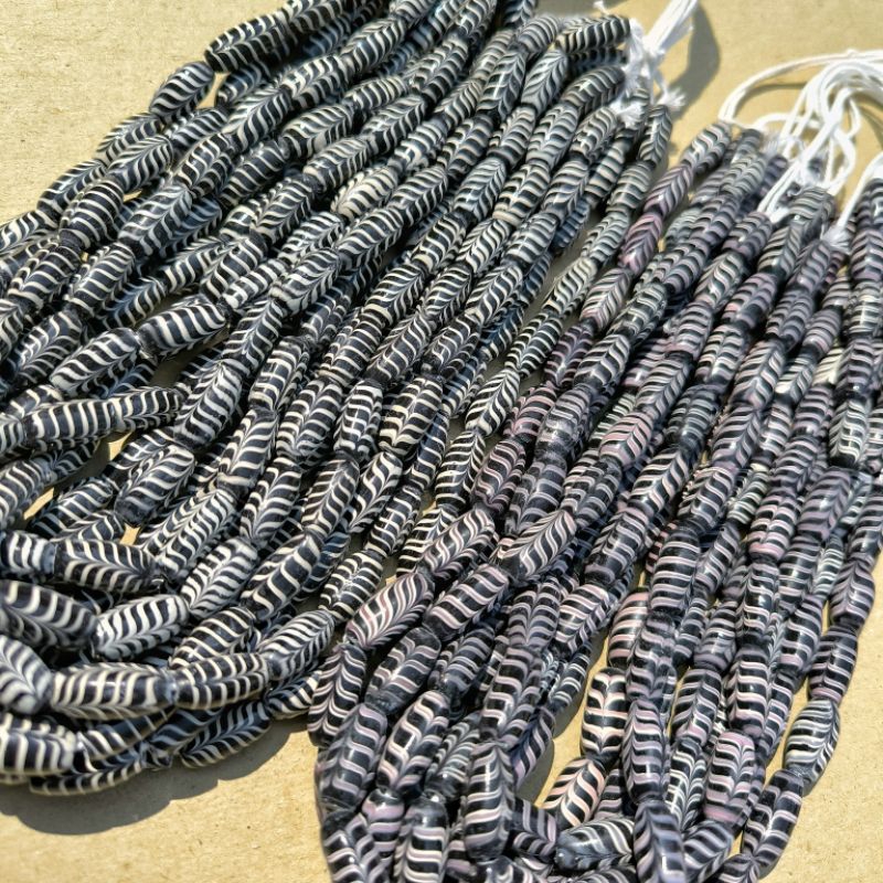 (aksesoris murah) MANIK ZEBRA / MANIK BAHAN / MANIK MANIK