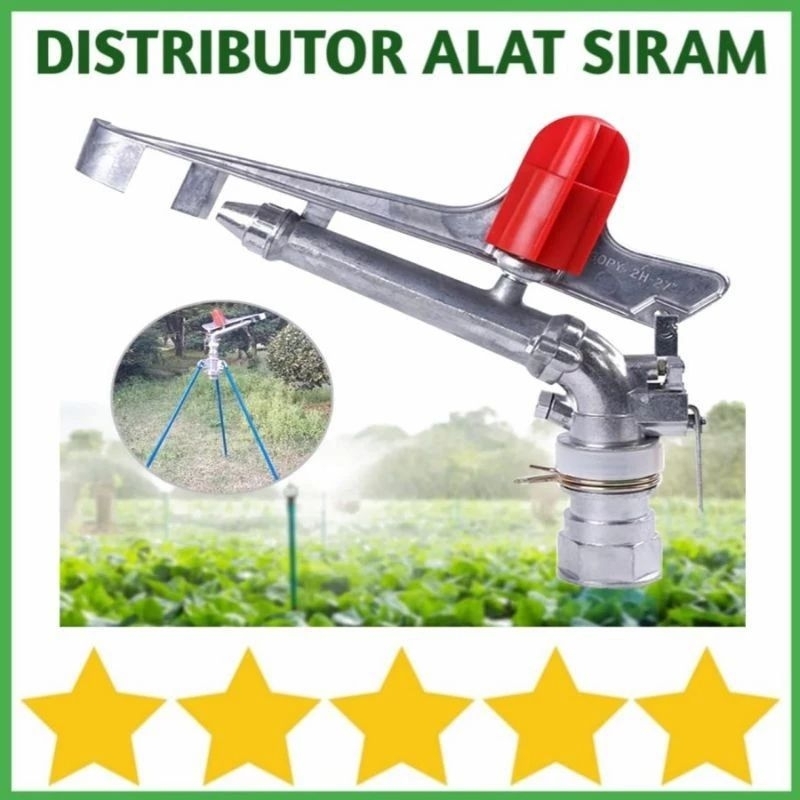 SPRINKLER BIG GUN DN-50 TEMBAKAN RADIUS 50-60 METER