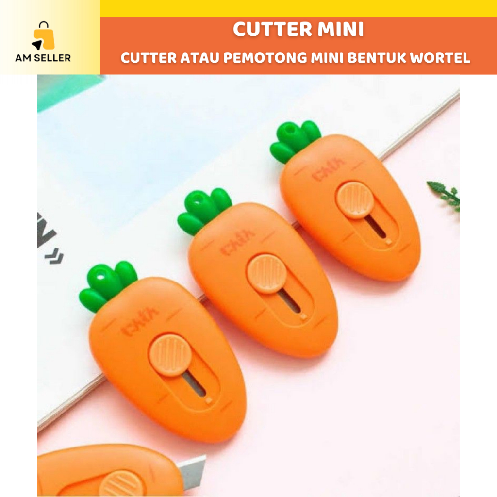 

Cutter Mini Portable Bentuk Carrot Wortel Cutter Mini Wortel Cutter Pemotong Kertas