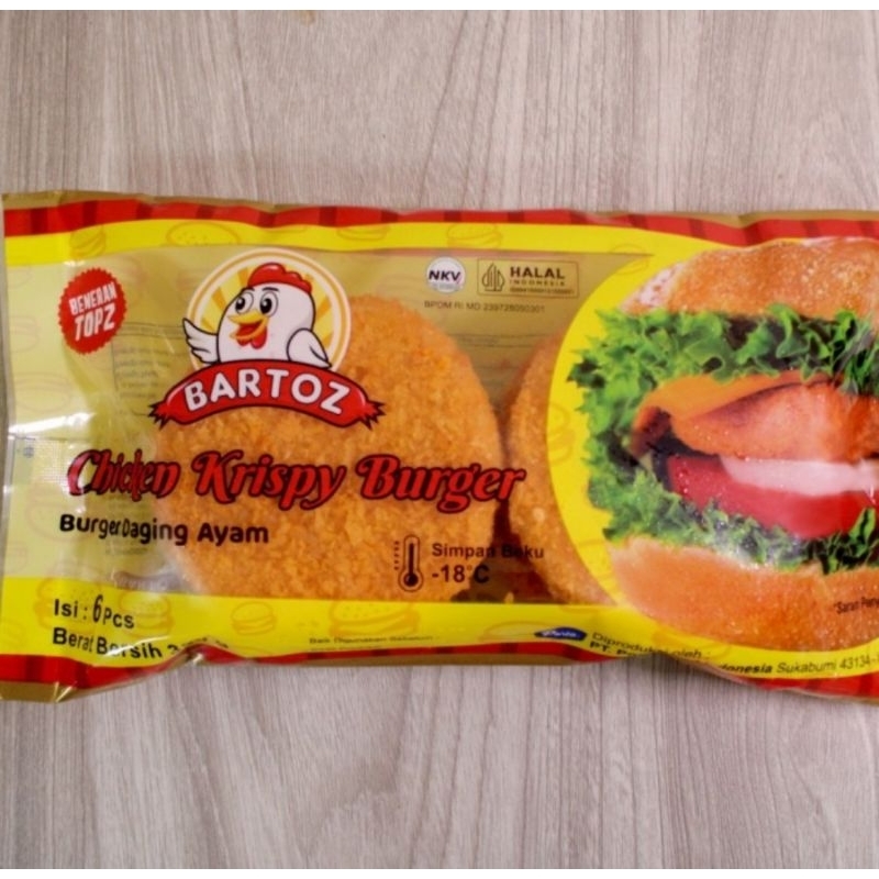 

Bartoz burger crispy 330 gr