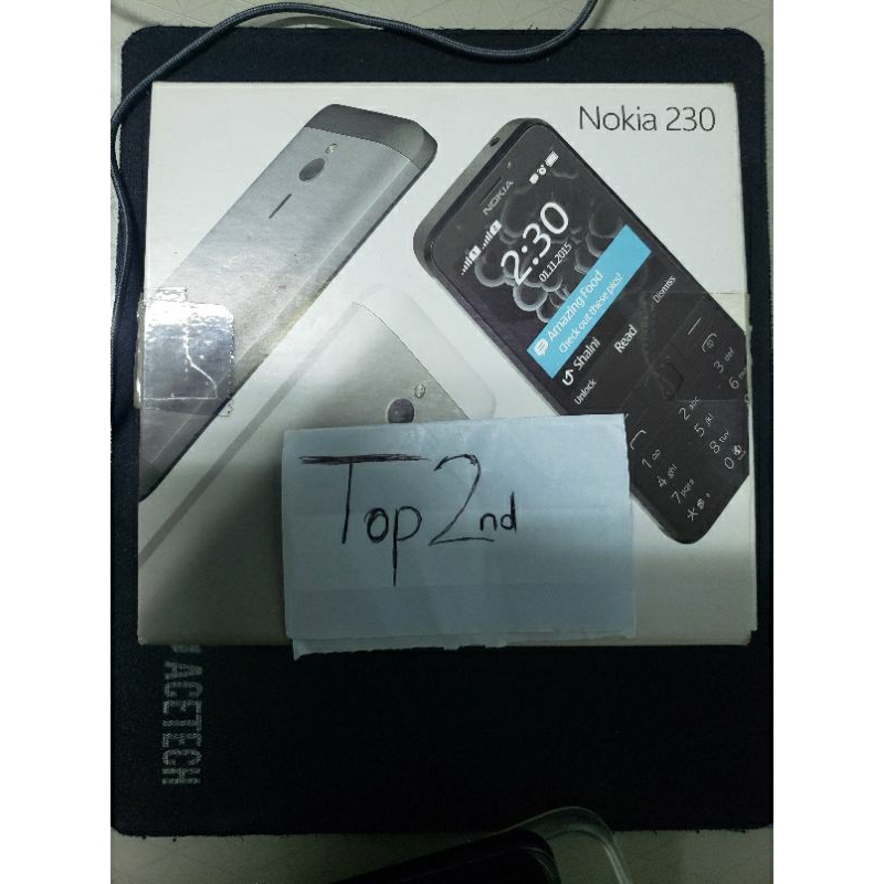 HP Murah Nokia 230 Selfie Dual SIM (Fullset)