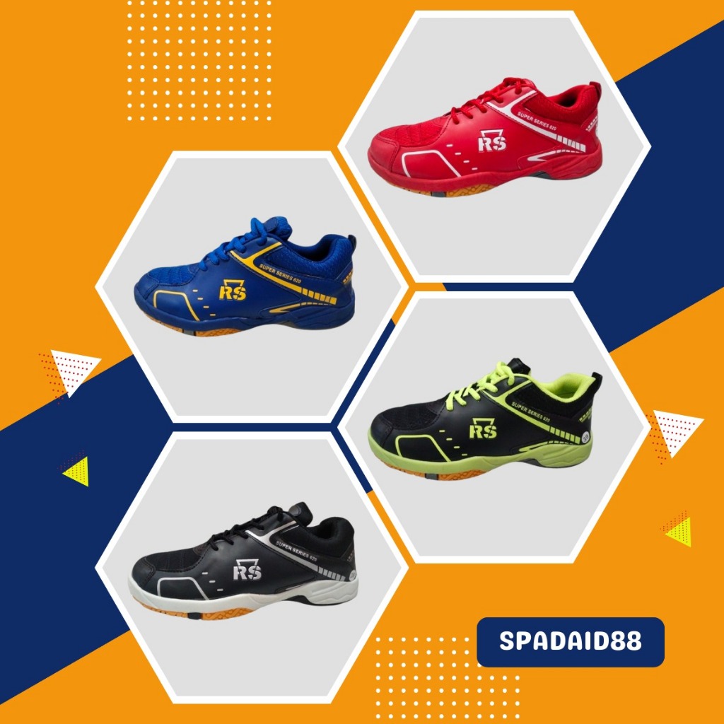 Sepatu Badminton RS SAGA super series /sepatu olahraga pria wanita/Kasual/Stylish