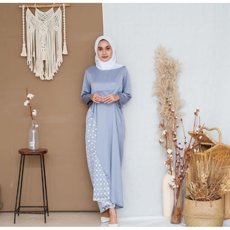preloved kaftan baju lebaran cantik