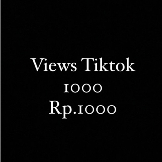 views tiktok
