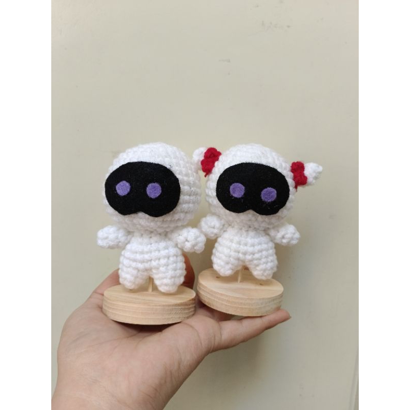 Amigurumi wotteo ganci bts/rajut wotteo bts bt21/kaychain bts