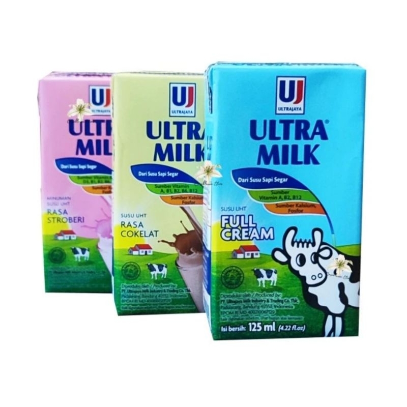 

Free packing plastik susu ultra 125 ml