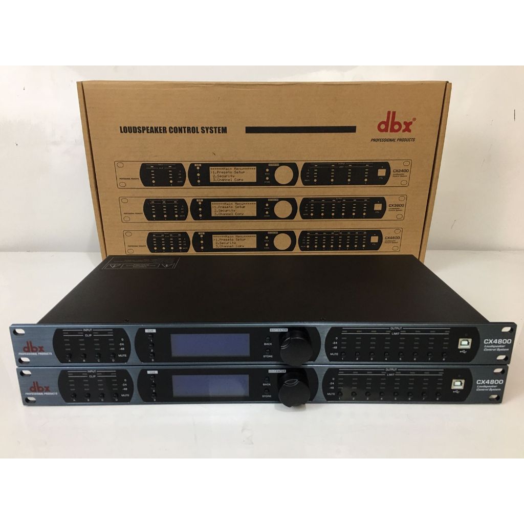Speaker Management DBX CX 4800 / CX4800 / CX-4800 DRIVE RACK