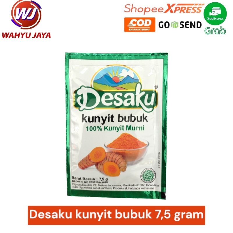 

desaku kunyit bubuk 7,5 gram