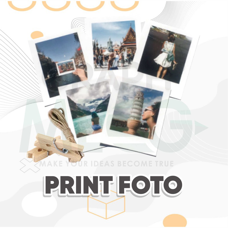 Cetak Foto Polaroid 2R, 3R, 4R