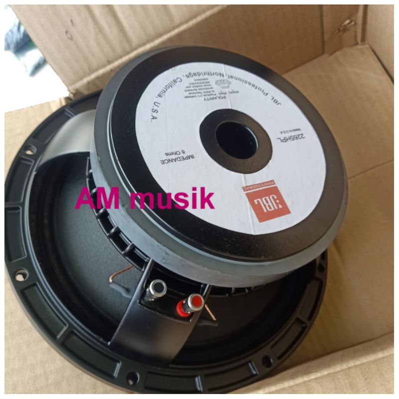 SPEAKER COMPONENT JBL 10 INCH FULL RANGE 10/2265 VOICE COIL 3 INCH