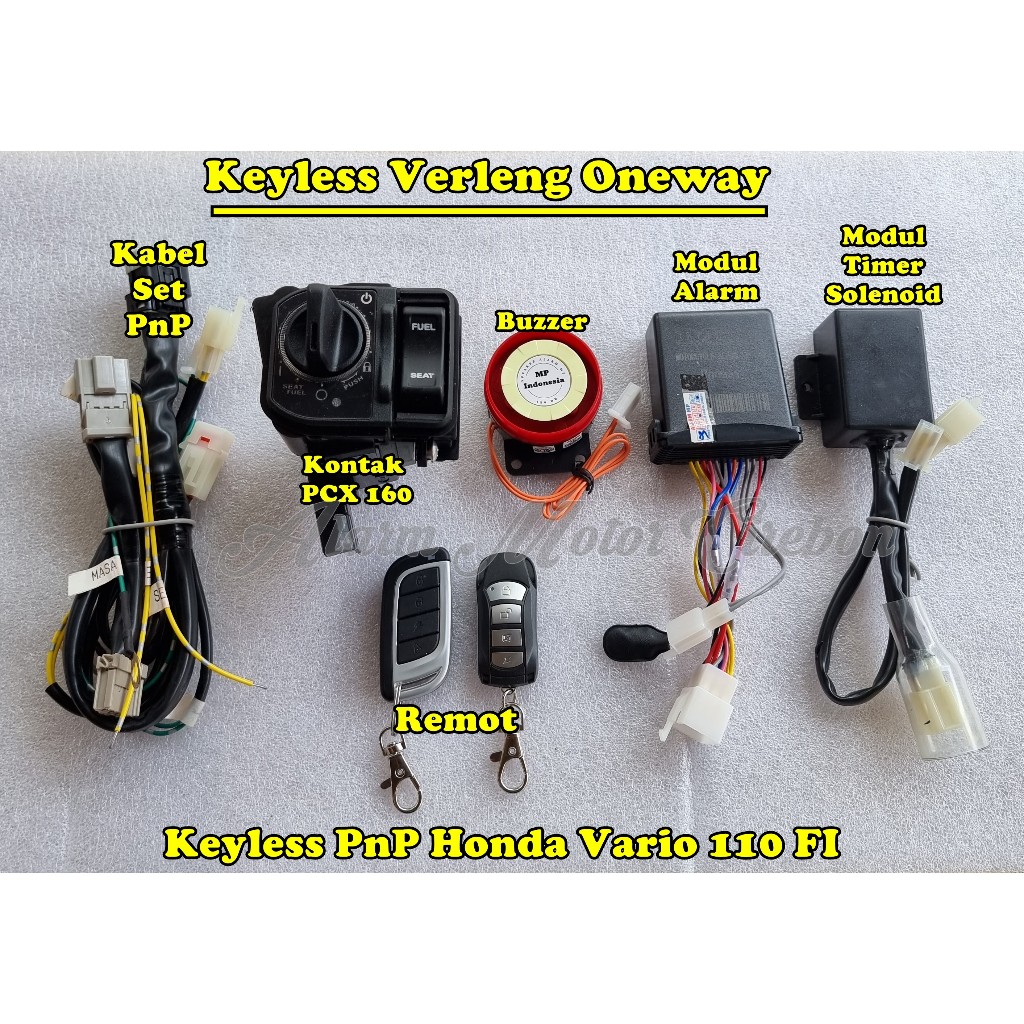 Keyless Verleng PnP Honda Vario 110 FI