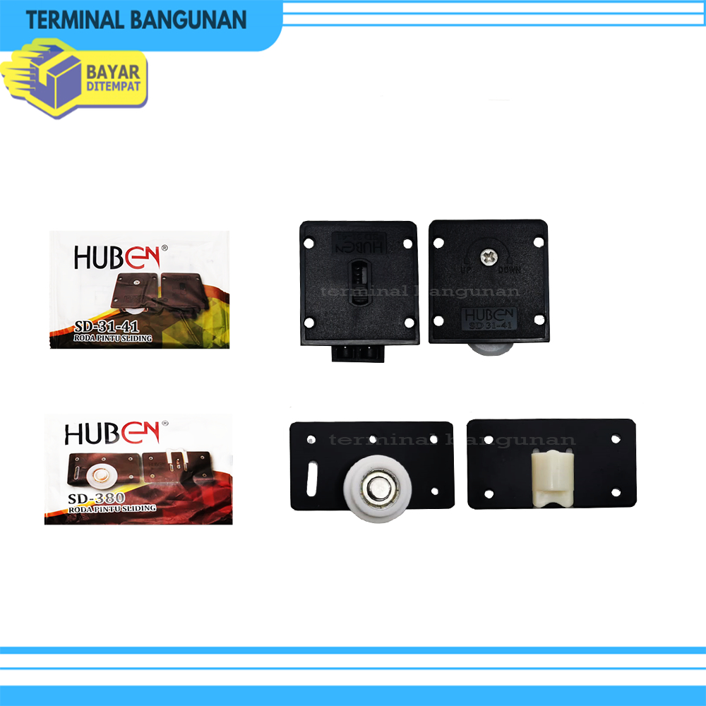 Roda Pintu Sleding Huben Roda Nylon Sleding