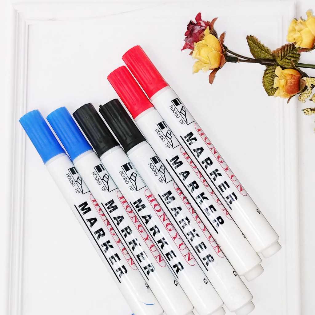 

Spidol Marker HITAM tinta permanen Harga TERMURAH bisa Grosir dan COD / Spidol Hitam Permanen Alat Tulis Sekolah dan Kantor Harga Super Murah ready stok Best Quality