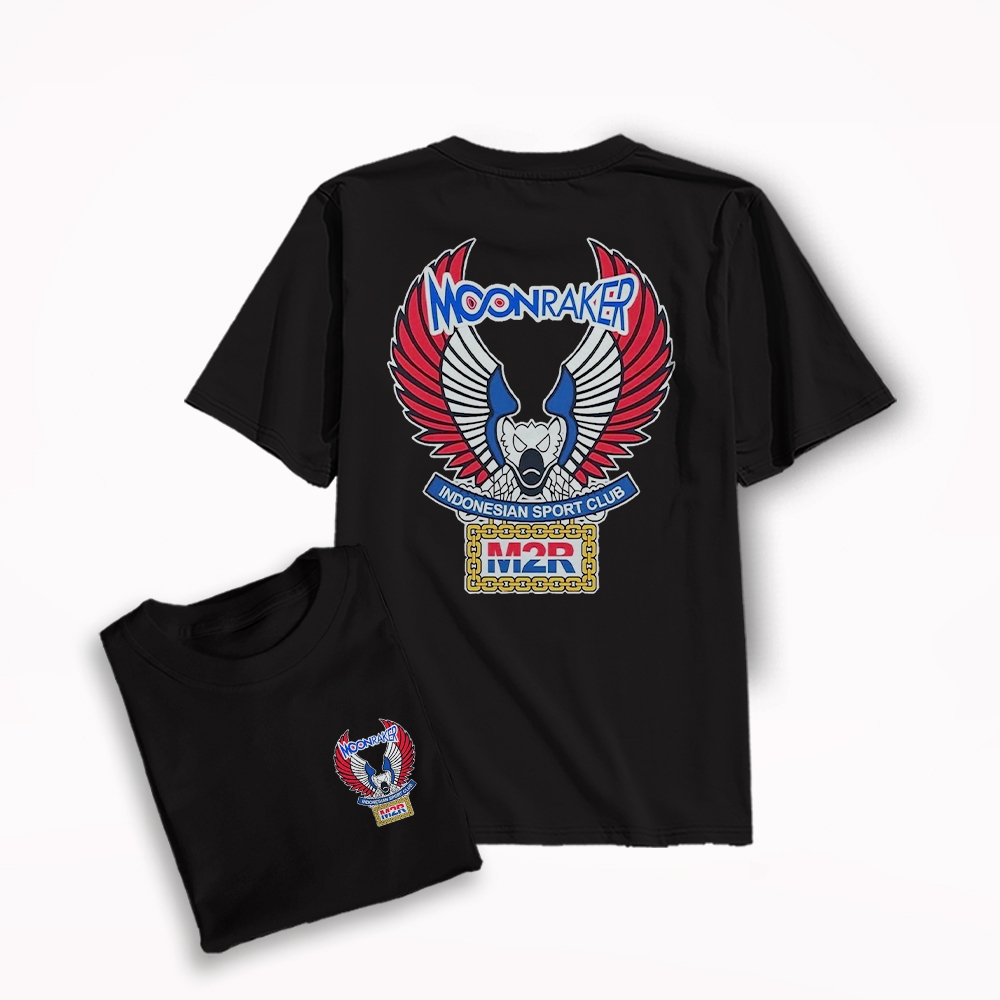 KAOS MOONRAKER - KAOS PRIA - ATASAN TERBARU MOONRAKER - BAJU SABLON - COD