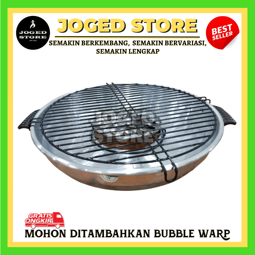 MASPION FANCY GRILL 330MM | ALAT PANGGANG FANCY GRILL BLG-PIFG33 | PEMANGGANG SATE | GRILL