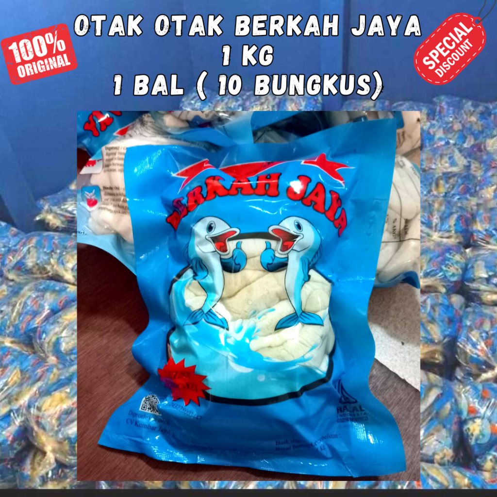 

Otak Otak Ikan Berkah Jaya 1 bal isi 10 Bungkus