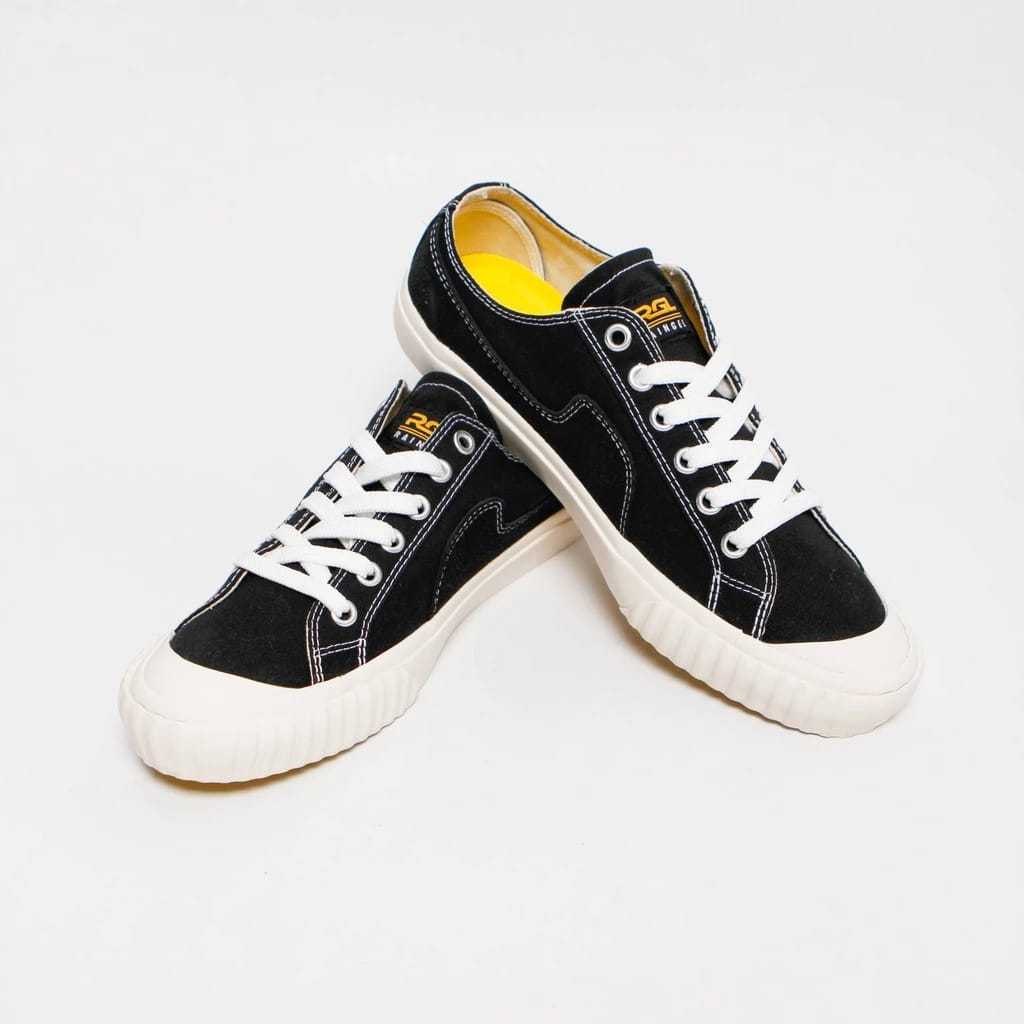 RAINGEL Sepatu Lokal  Soka 2/White Black KEKINIAN By TAKANA ONLINE