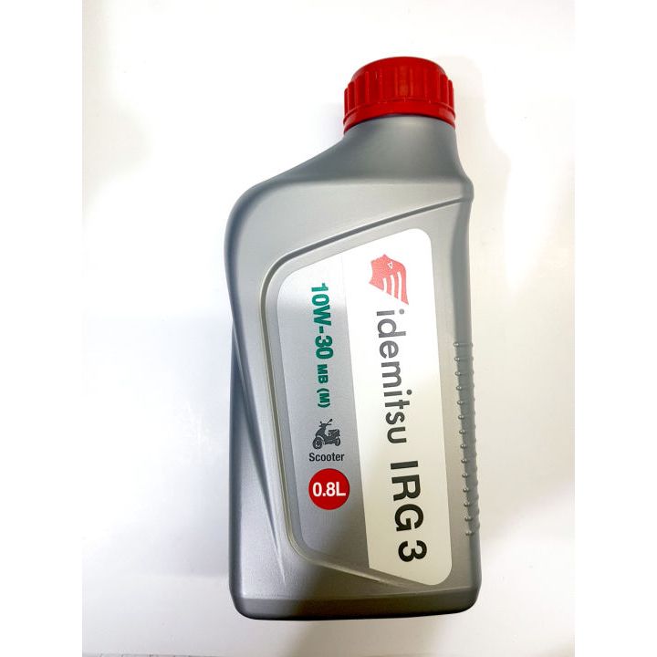OLI MOTOR ORIGINAL IDEMITSU IRG 3 UKURAN 0.8L IDEMITSU 4T BEBEK/SPORT 10W-30 IDEMITSU 4T MATIC 10W-3