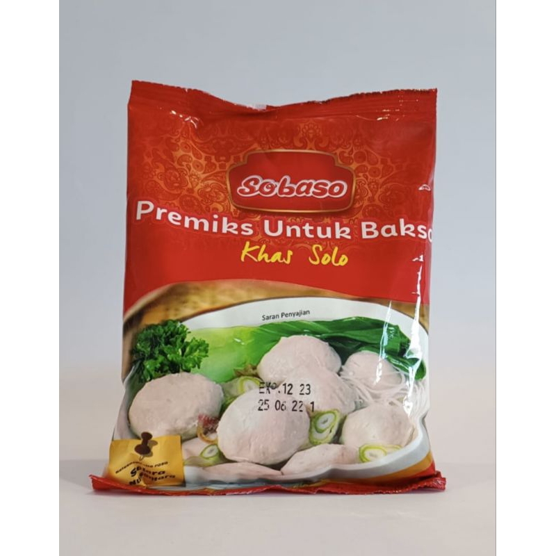 Sobaso premiks untuk bakso khas solo 250gr tepung adonan untuk bakso