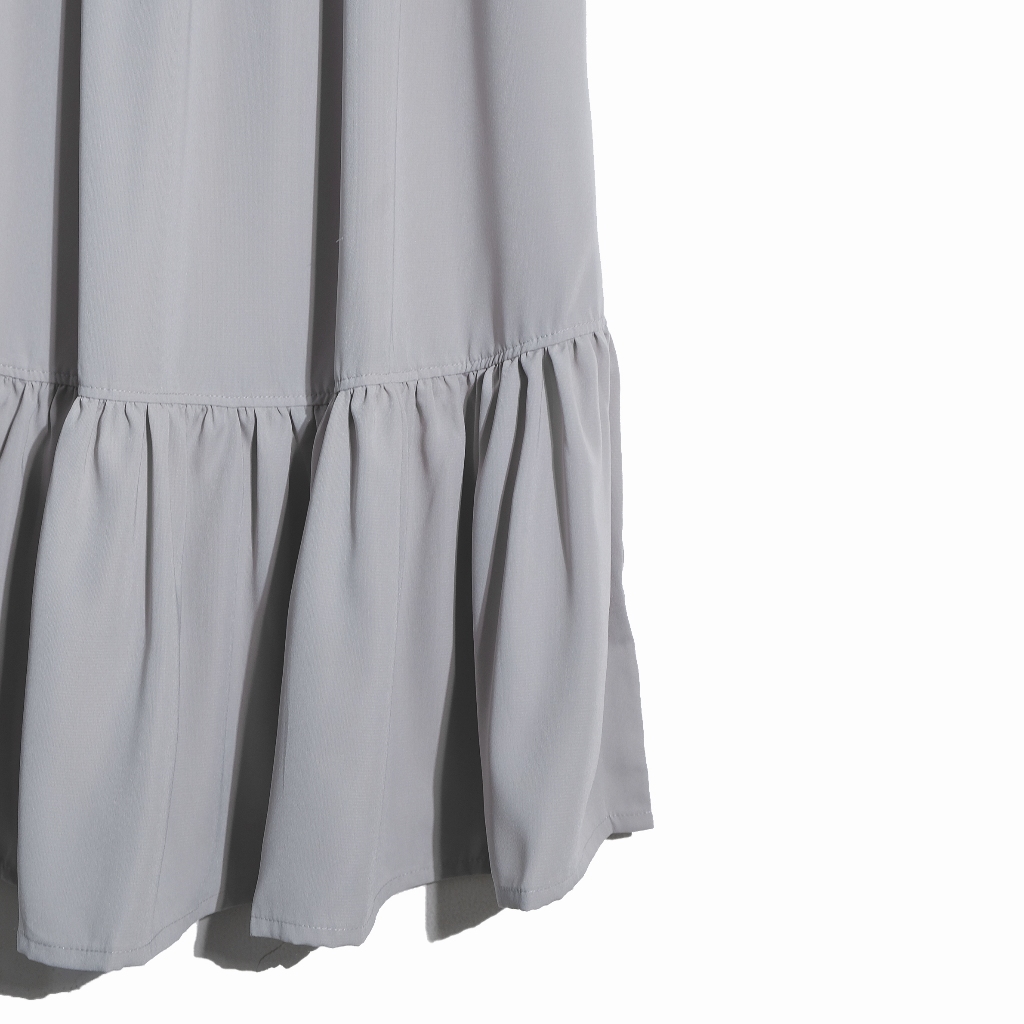 Rashawl Morge Ruffle Hem Skirt