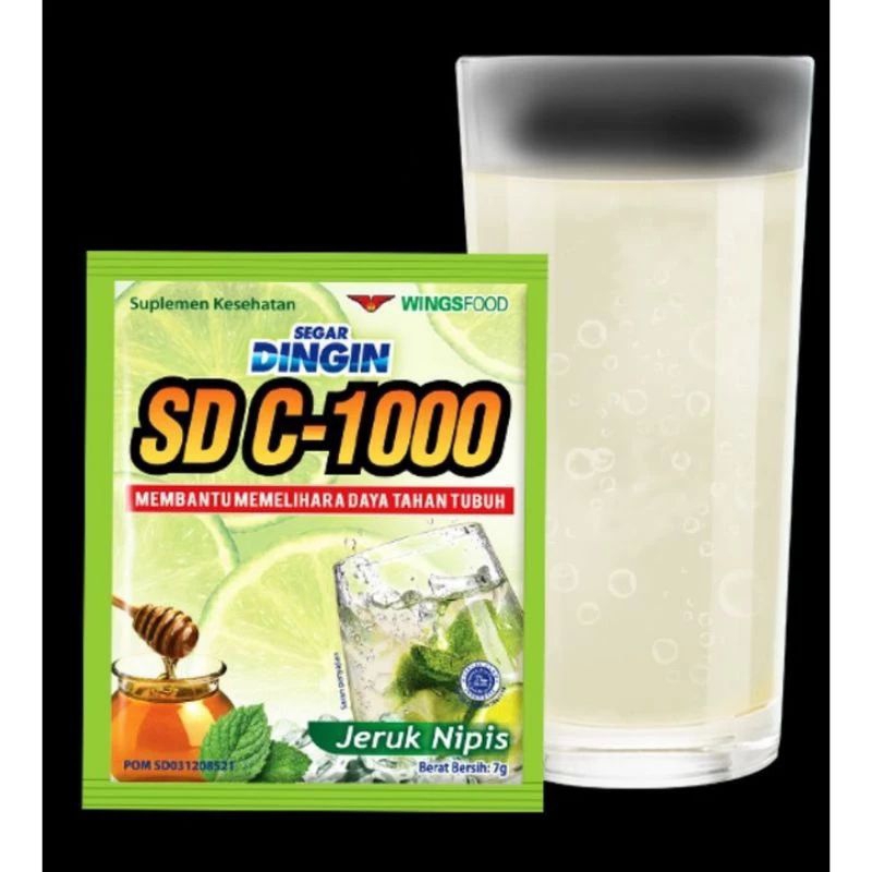 

Segar dingin C-1000 sachet isi 12 pcs