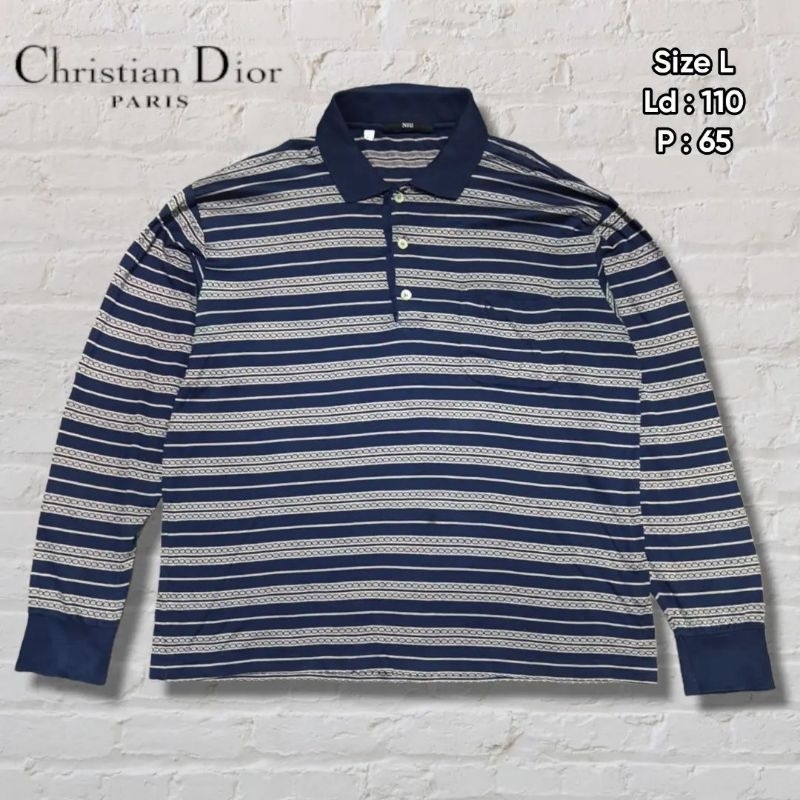 Kaos Polo Christian Dior Original Second Preloved