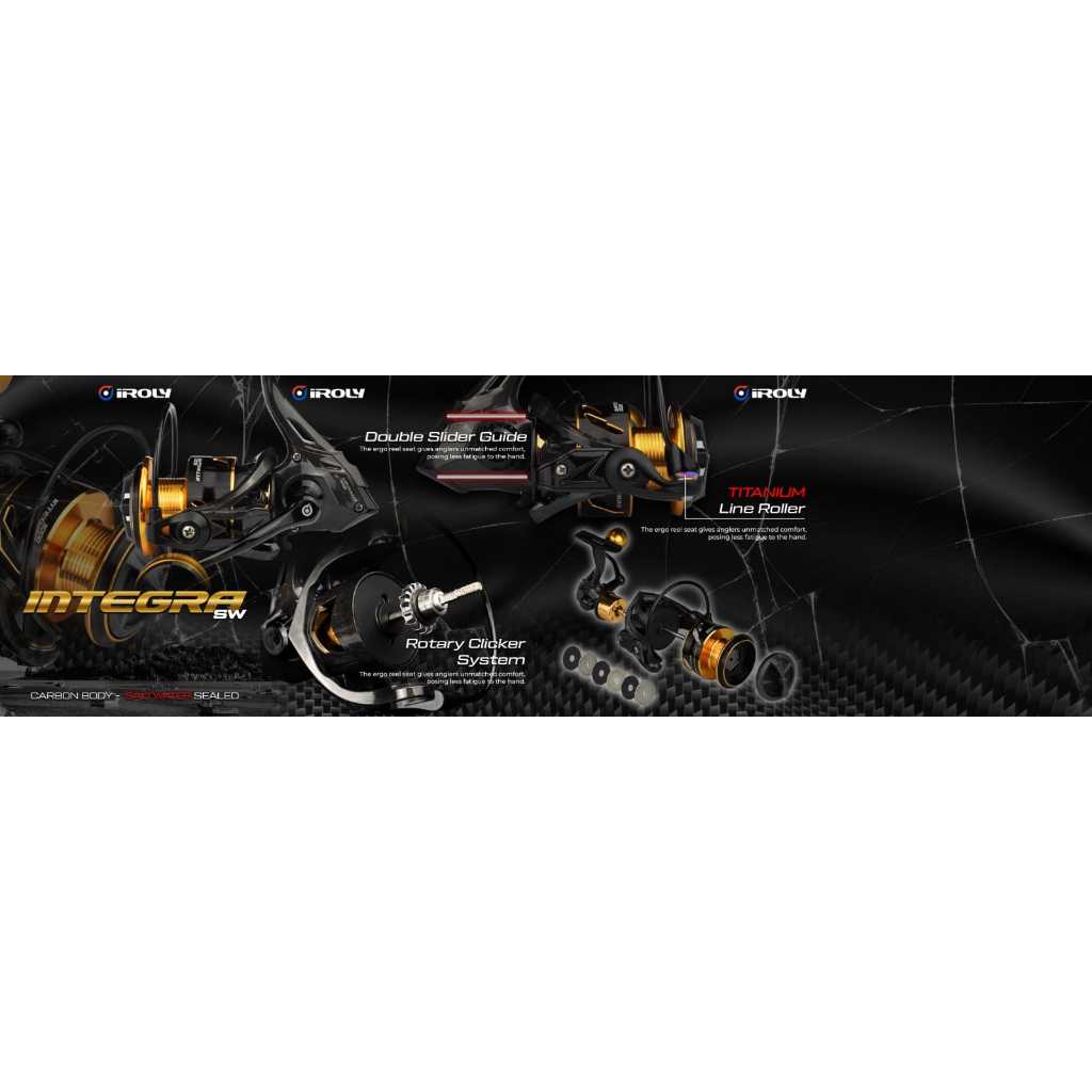 Reel SPINNING IROLY INTEGRA SW (SALTWATER SEALED)