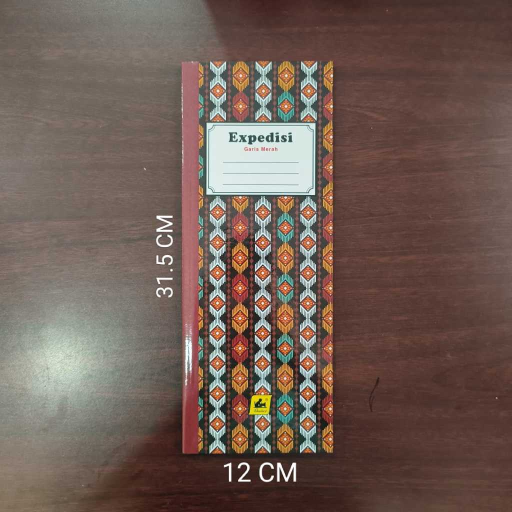 

Buku ekspedisi ( garis merah ) 100 lembar Merk Standart